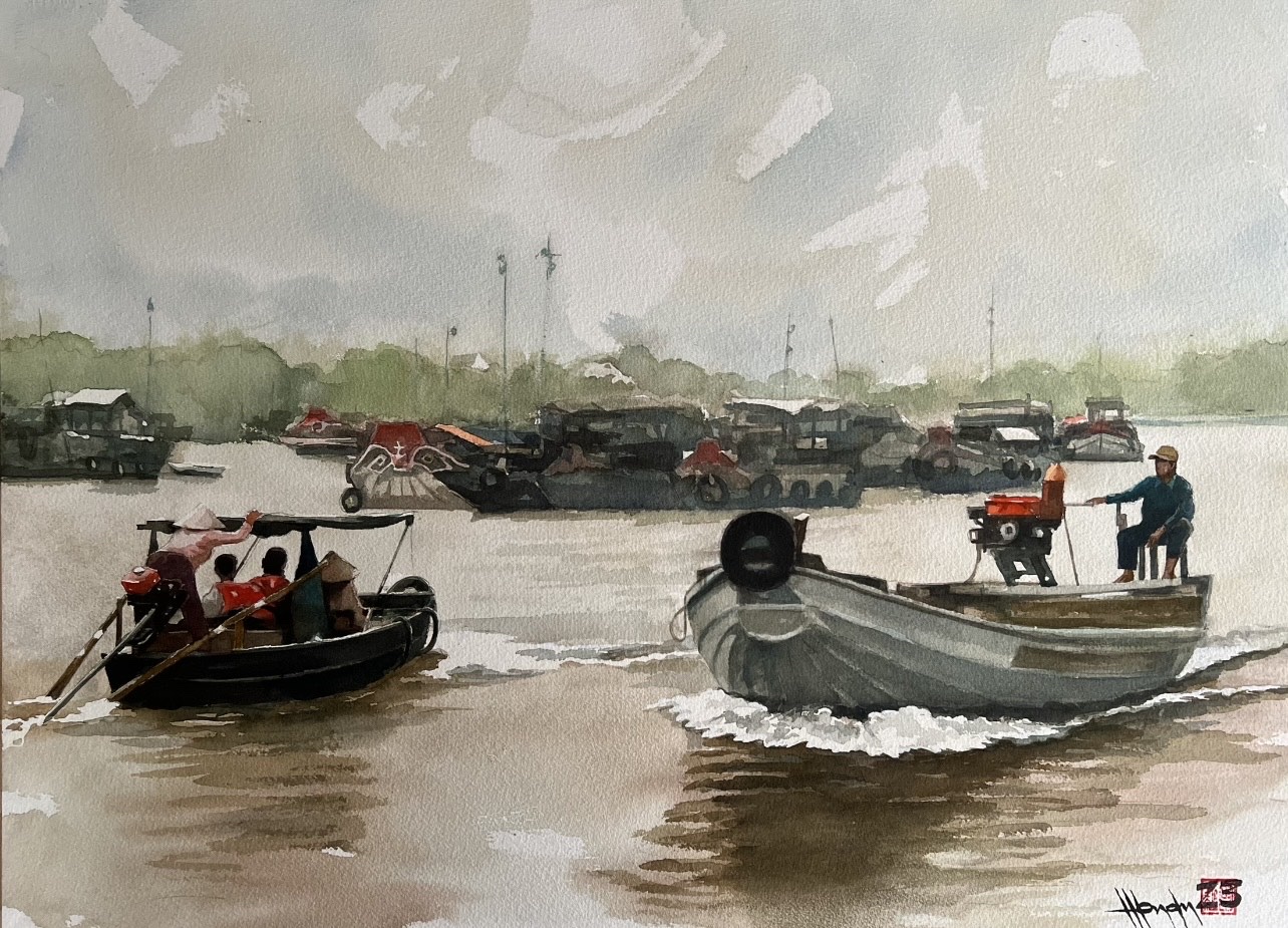 Chợ nổi Phụng Hiệp